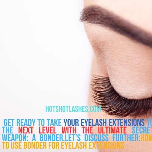 How To Use Bonder For Eyelash Extensions